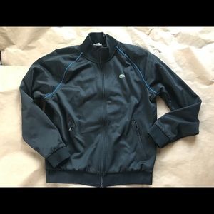 Black Lacoste Track Jacket Size 7 (XL) Men’s